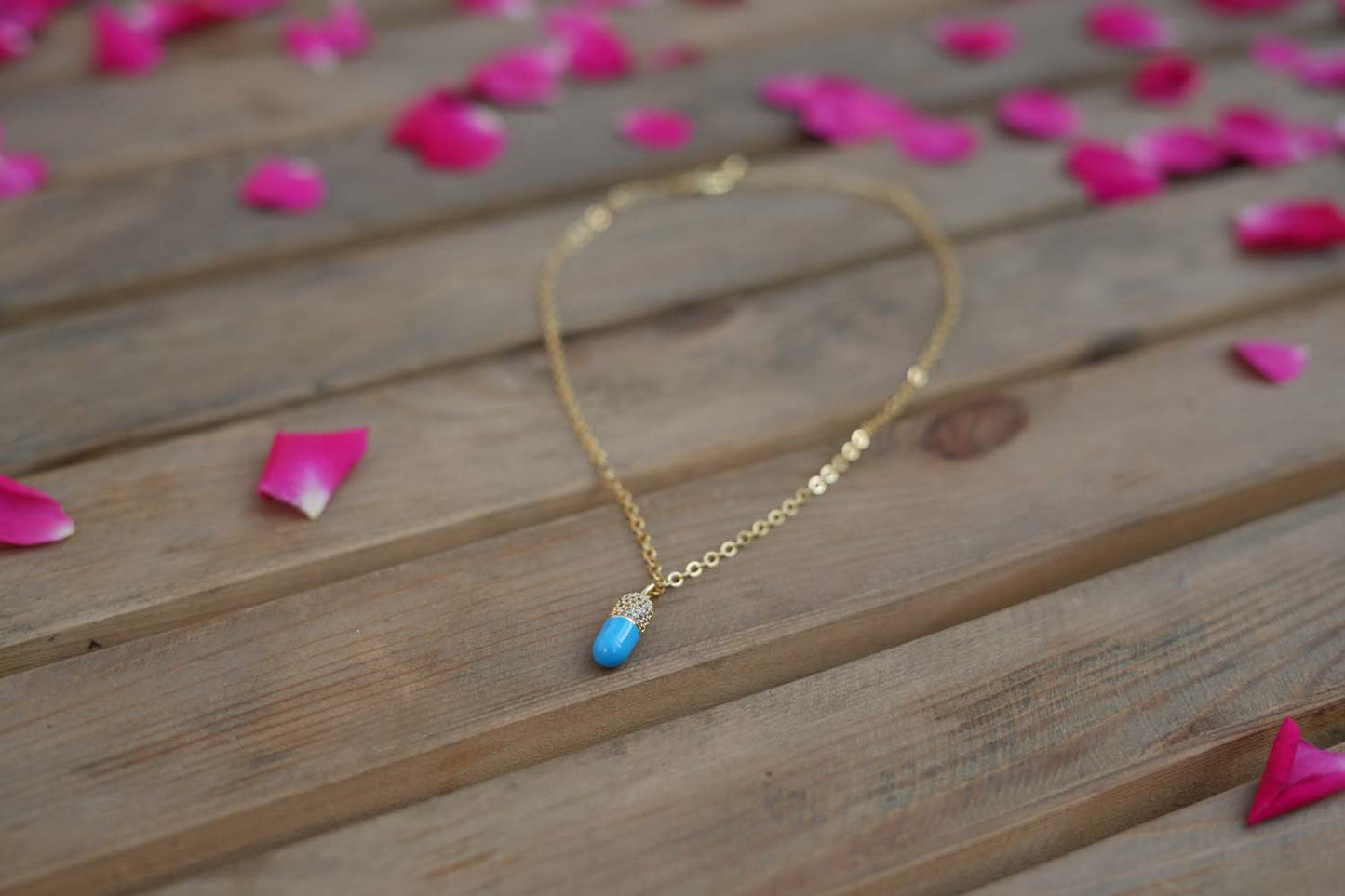 Women's APTX 4869 Blue Neckpiece By Room9 The Popup Store