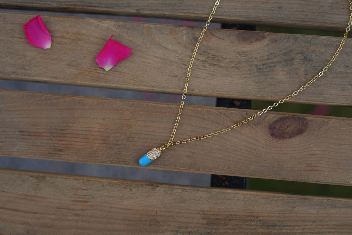 Women's APTX 4869 Blue Neckpiece By Room9 The Popup Store