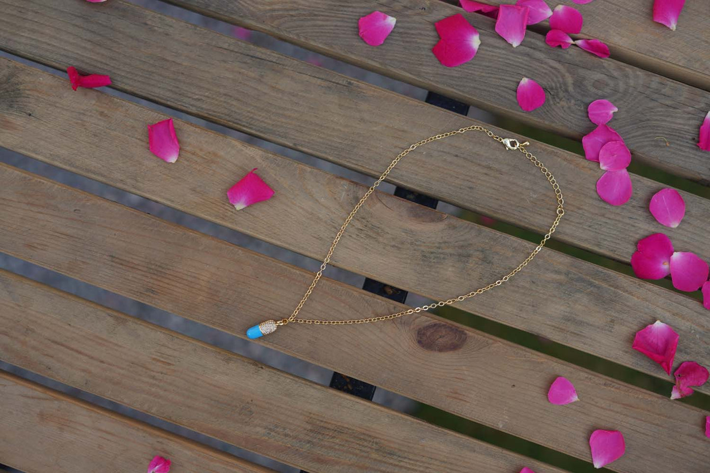 Women's APTX 4869 Blue Neckpiece By Room9 The Popup Store