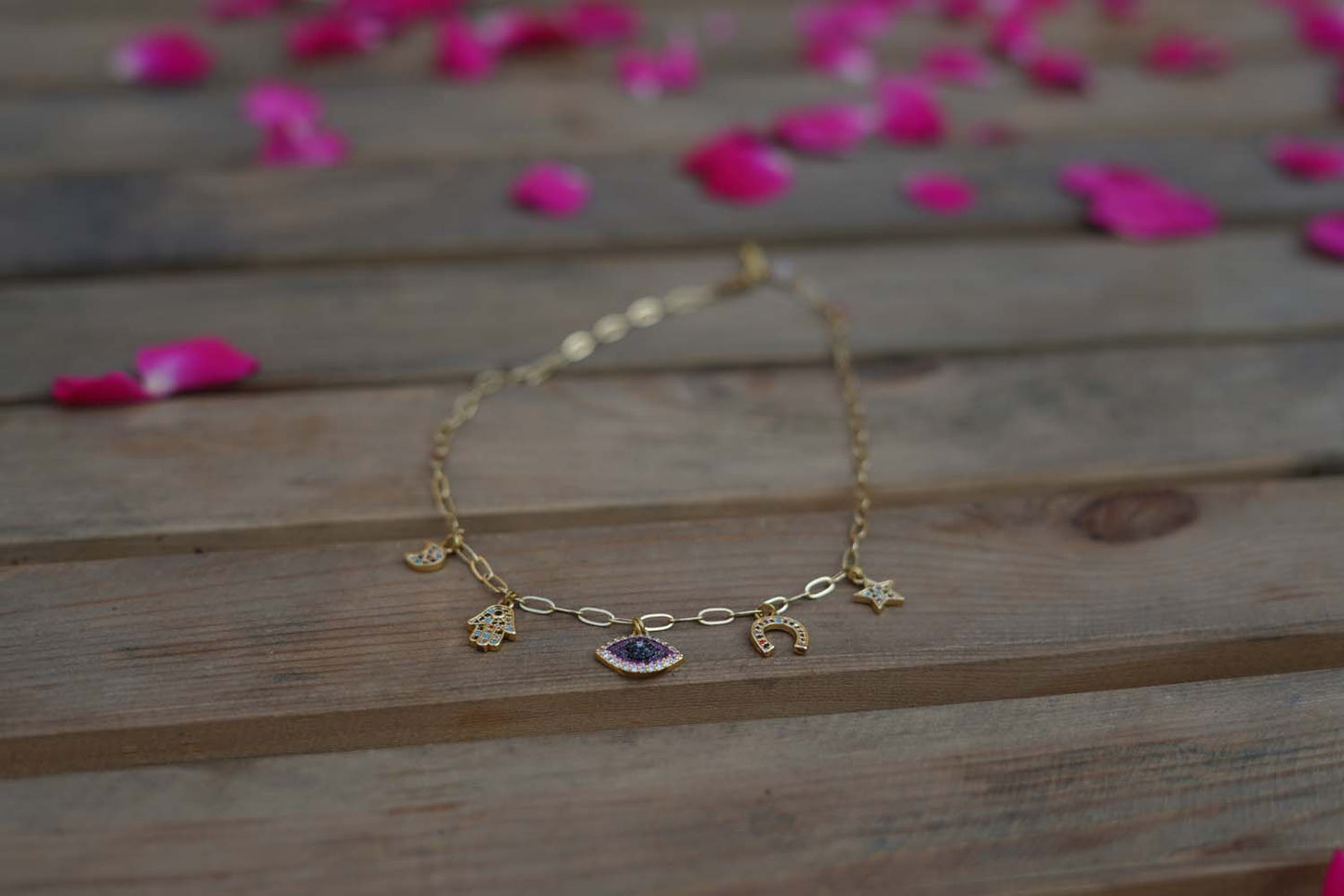 Women's Quintessence Charms Cascade Necklace By Room9 The Popup Store