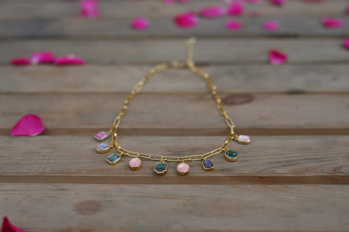 Women's Enchanting Nine Orbs Necklace By Room9 The Popup Store