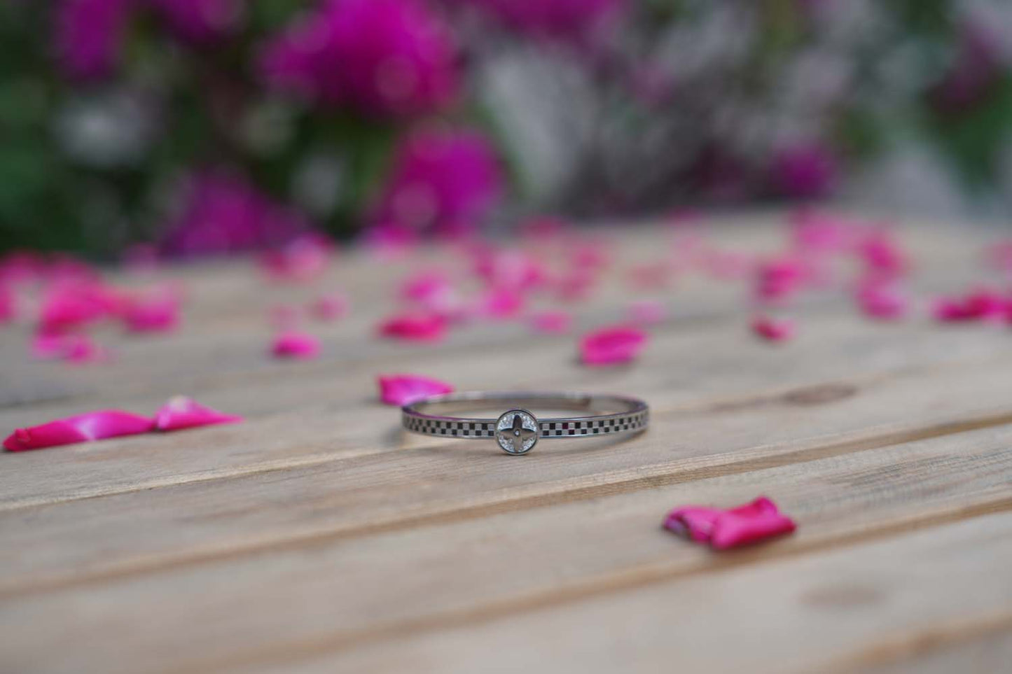 Women's Silver Essence Brass Bracelet By Room9 The Popup Store