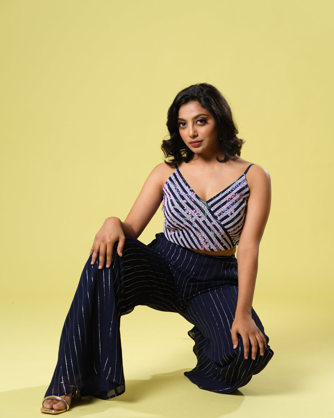 Women's Navy Enchantress Coord  By Room9 The Popup Store