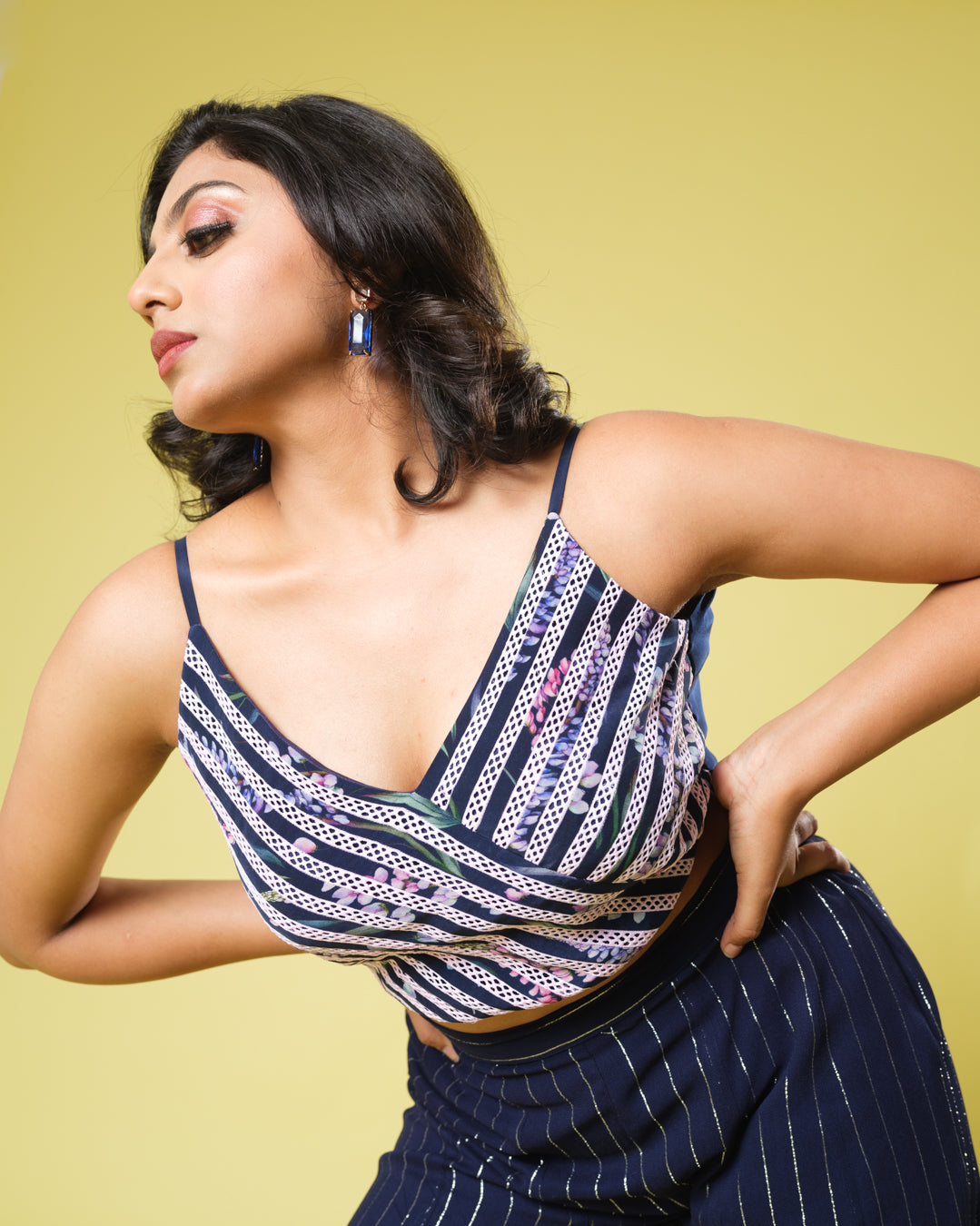 Women's Navy Enchantress Coord  By Room9 The Popup Store