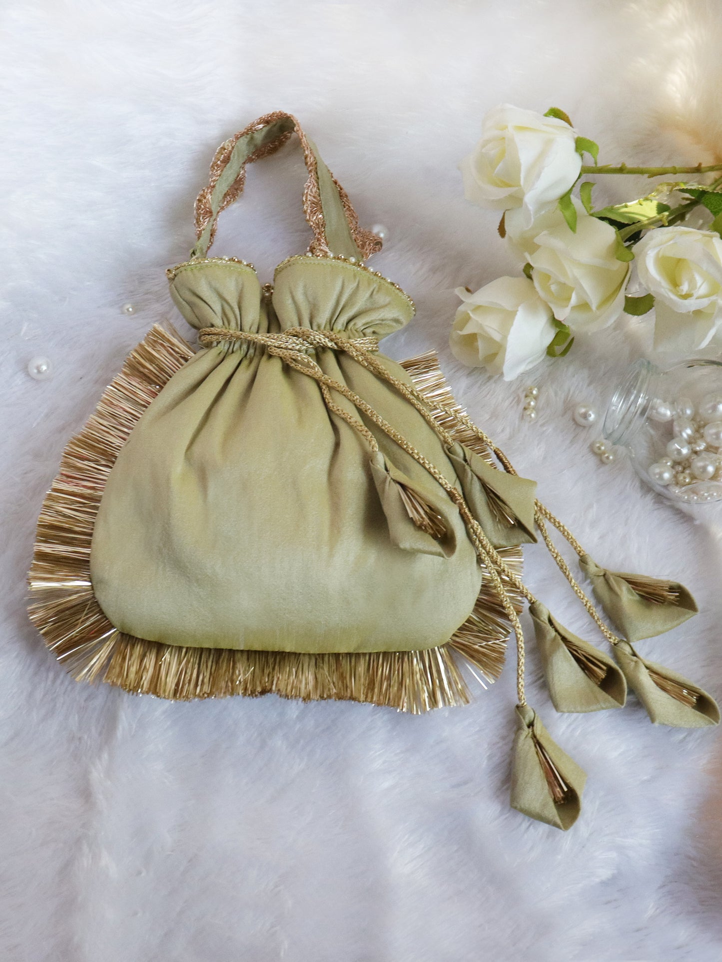 Women's Royal Revival: Kiran Lace Potlis By Room9 The Popup Store