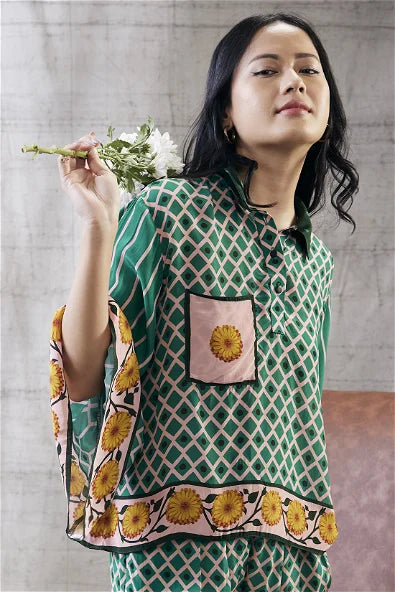 Women's Taahira Printed Co-Ord Set By Room9 The Popup Store