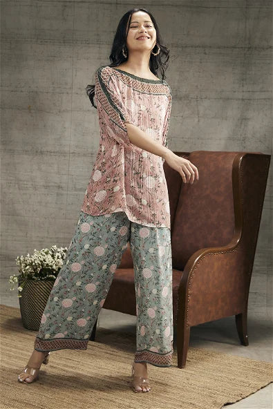 Women's Vintage Trails Sequin Co-Ord Set By Room9 The Popup Store