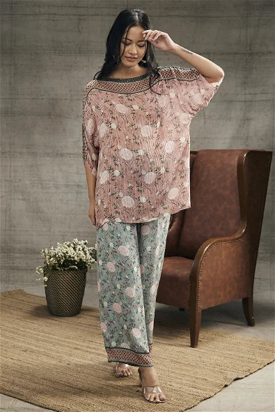 Women's Vintage Trails Sequin Co-Ord Set By Room9 The Popup Store