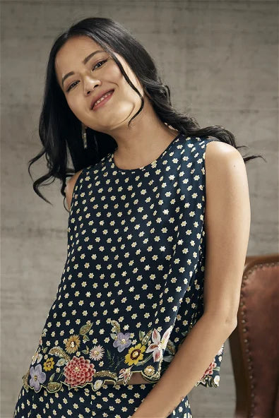 Women's Gulista Embroidered Co-Ord Set By Room9 The Popup Store