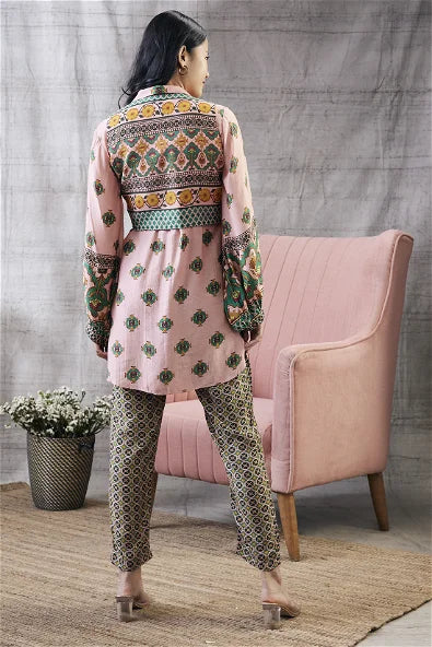 Women's Taahira Printed Co-Ord Set With Jacket By Room9 The Popup Store