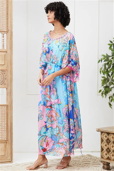 Women's Zaynab Embroidered Maxi Dress  By Room9 The Popup Store