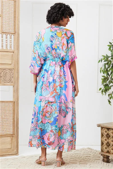 Women's Zaynab Embroidered Maxi Dress  By Room9 The Popup Store