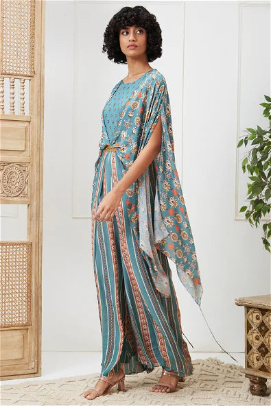 Women's Tabriz Embroidered Jumpsuit With Belt By Room9 The Popup Store