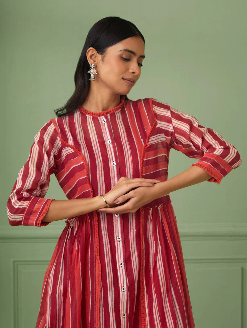 Women's Stripe Jacket Dress Set By Room9 The Popup Store