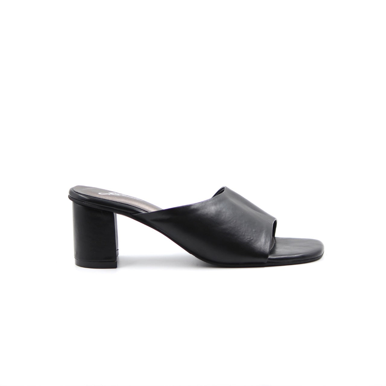 Women's YS113 Cross Straps Mules Black By Room9 The Popup Store