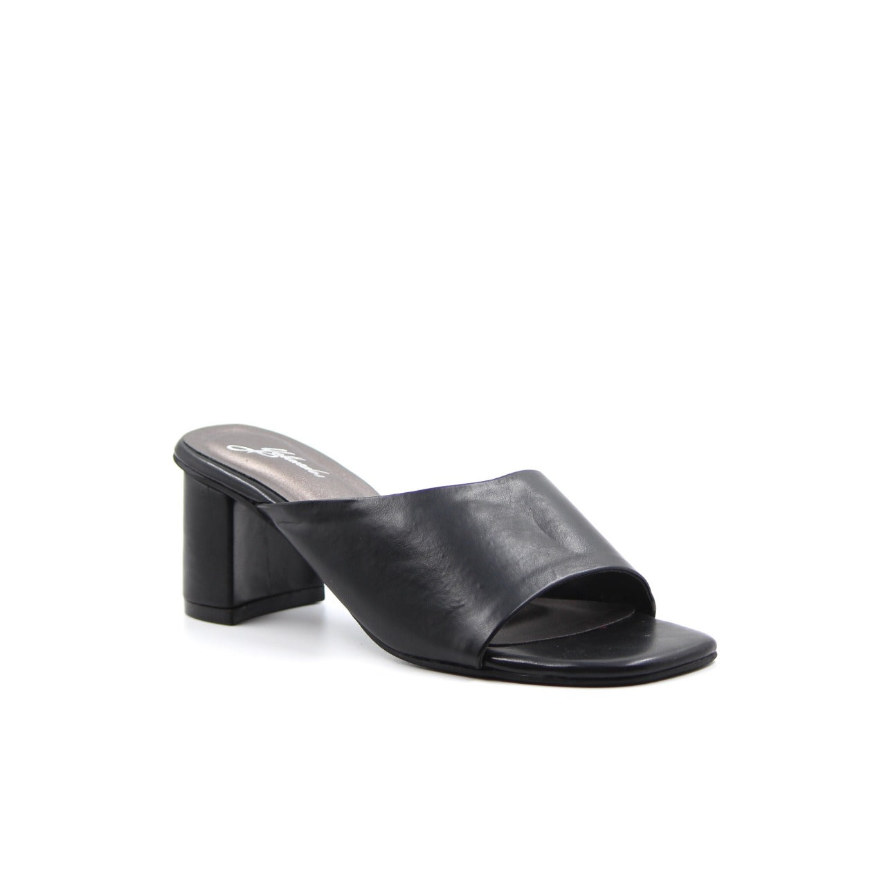Women's YS113 Cross Straps Mules Black By Room9 The Popup Store