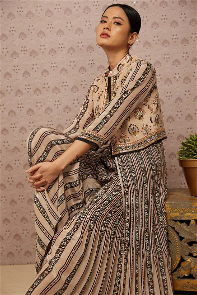 Women's Sarouk Printed Jumpsuit With Jacket By Room9 The Popup Store